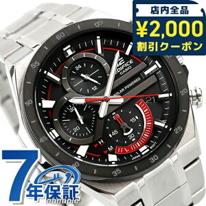 EDIFICE �G�f�B�t�B�X �\�[���[ EQS-920DB-1A �C�O���f�� �����Y �r���v �J�V�I casio �A�i���O �u���b�N �� �u�����h ������� �h�� ������ �傫�� �v���[���g �j�� ���p�I