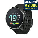 ＼2000円OFFクーポン+さらに9倍／ スント レース オールブラック 充電式クオーツ スマートウォッチ ブランド メンズ レディース SUUNTO SS050929000 デジタル ブラック 黒