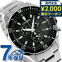 シチズン コレクション エコ・ドライブ エコドライブ 腕時計 ブランド メンズ クロノグラフ ソーラー CITIZEN COLLECTION VO10-6771F アナログ ブラック 黒 ギフト プレゼント 実用的