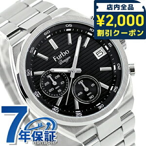 �_2000�~OFF+�����9�{�^ �t���{ �f�U�C�� Lavora Chronograph �N�H�[�c �d�r�� �r���v �u�����h �����Y �N���m�O���t Furbo Design NF06W-SSBK ���j�A�i���O �u���b�N �� ������� �h�� �v���[���g �j�� ��