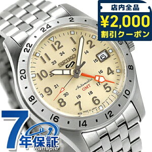 �Z�C�R�[5 �X�|�[�c Field Series GMT �������� �r���v �u�����h �����Y Seiko 5 Sports HDB002J �A�i���O �T���h�x�[�W�� ���{�� ������� �h�� �v���[���g �j�� ���p�I