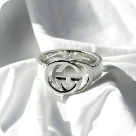 【ラッピング可 】 GUCCI グッチ指輪レディース ダブルGリング シルバーブリットリング silver925 ブランド メンズ アクセサリー SILVER BULLET RING 190483 J8400 8106 誕生日プレゼント 記念日 ギフト プレゼント 実用的