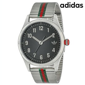 アディダス CODE FOUR クオーツ 腕時計 ブランド メンズ レディース adidas AOSY23532 アナログ ブラック グリーン レッド 黒 父の日 プレゼント 実用的