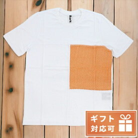 【4/21 09:59まで限定！先着10%OFFクーポン】【あす楽対応】 バーク Tシャツ メンズ Bark コットン100％ イタリア 71B8706 ORANGE ホワイト系-オレンジ系 ファッション 選べるモデル