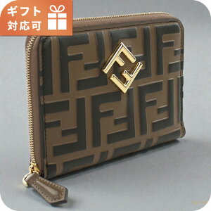 �t�F���f�B ���E���h�t�@�X�i�[���z ���f�B�[�X �u�����h FENDI 8M0508 �u���E�� ���z