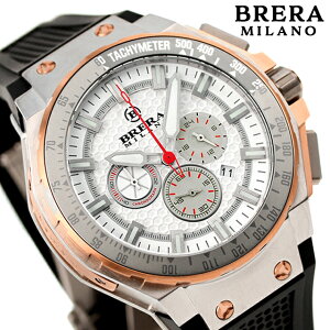 �u���� �~���m GRANTURISMO GT2 CHRONOGRAPH QUARTZ �N�I�[�c �r���v �u�����h �����Y �N���m�O���t BRERA MILANO BMGTQC4505B �A�i���O �z���C�g �u���b�N �� �M�t�g �v���[���g ���p�I