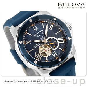 �y�V���b�p�[�t�z �u���[�o �}�����X�^�[ �������� �r���v �u�����h �����Y �I�[�v���n�[�g BULOVA 98A303 �A�i���O �l�C�r�[ ������� �h�� �v���[���g �j�� ���p�I