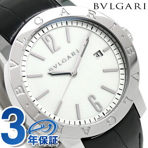 �u���K�� BVLGARI �u���K���u���K�� 41mm �������� �����Y BB41WSLD �r���v �u�����h �z���C�g �L�O�i �v���[���g �M�t�g