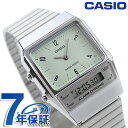 ＼今ならさらに+9倍／ AQ-800E-3A カシオ クラシック チプカシ ユニセックス メンズ レディース 腕時計 ブランド カシオ casio アナデジ ミントグリーン
