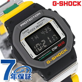 ＼先着2000円OFFクーポンにさらにポイントUP／ gショック ジーショック G-SHOCK DW-5610MT-1 デジタル 5600シリーズ メンズ 腕時計 ブランド カシオ casio デジタル ブラック マルチカラー 父の日 プレゼント 実用的