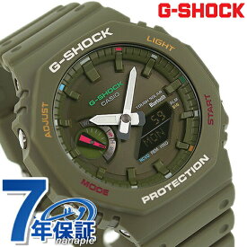 ＼4/27 09:59まで★先着2000円OFFクーポン／ gショック ジーショック G-SHOCK ソーラー GA-B2100FC-3A アナログデジタル 2100シリーズ Bluetooth メンズ 腕時計 ブランド カシオ casio アナデジ ブラック カーキ 黒