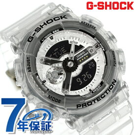 ＼SALE限定18%OFF★さらに2000円OFFクーポン／ gショック ジーショック G-SHOCK GMA-S114RX-7A ユニセックス メンズ レディース 腕時計 ブランド カシオ casio アナデジ ブラック スケルトン 黒 ギフト 父の日 プレゼント 実用的