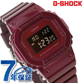 ＼先着2000円OFFクーポンにさらにポイントUP／ gショック ジーショック G-SHOCK GMD-S5600RB-4 デジタル ユニセックス メンズ レディース 腕時計 ブランド カシオ casio デジタル ブラック レッド 黒 父の日 プレゼント 実用的