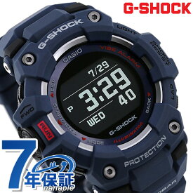 gショック ジーショック G-SHOCK ジースクワッド GBD-100-2DR Bluetooth ブラック 黒 ネイビー CASIO カシオ 腕時計 メンズ プレゼント ギフト