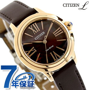 �V�`�Y�� �G�� ROUND Collection �����d�G�R�h���C�u �r���v �u�����h ���f�B�[�X �\�[���[ CITIZEN L EM1163-09X �A�i���O �u���E�� ������� �h�� �y�� �ؚ� ���킢�� �v���[���g ���� ���p�I