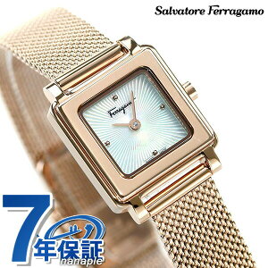 �t�F���K�� Ferragamo ���v ���f�B�[�X �X�C�X�� �X�N�G�A SFBY00219 �r���v �u�����h �z���C�g�V�F��×�s���N�S�[���h �v���[���g �M�t�g