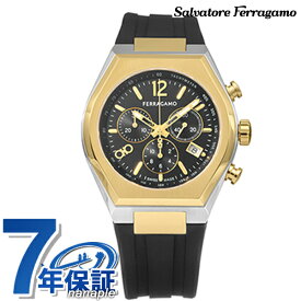 サルヴァトーレ フェラガモ TONNEAU GENT クオーツ 腕時計 ブランド メンズ クロノグラフ Salvatore Ferragamo SFUV00322 アナログ ブラック 黒 スイス製