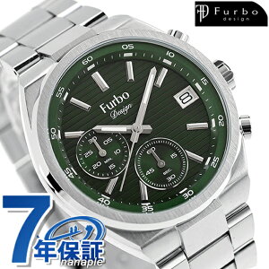 �t���{ �f�U�C�� Lavora Chronograph �N�H�[�c �d�r�� �r���v �u�����h �����Y �N���m�O���t Furbo Design NF06W-SSGR ���j�A�i���O �O���[�� ������� �h�� �v���[���g �j�� ���p�I
