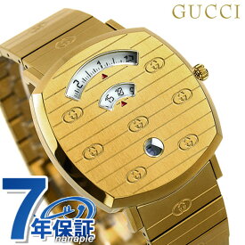 グッチ 時計 グリップ 38mm メンズ レディース 腕時計 YA157409 GUCCI ゴールド