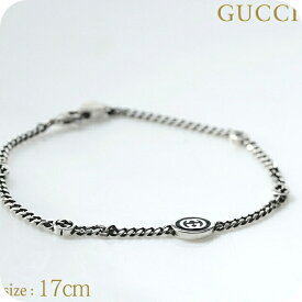 グッチ ブレスレット メンズ ブランド GUCCI インターロッキングG チェーン シルバー925 678657 J8410 8191 シルバー アクセサリー
