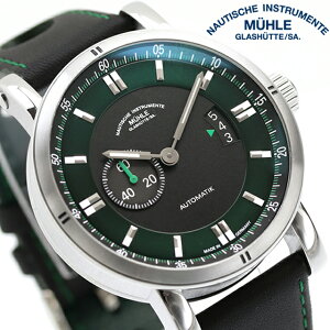 �~���[���E�O���X�q���b�e TEUTONIA SPORT II �gRACING GREEN�h �������� �r���v �u�����h �����Y Muhle Glashutte M1-29-74-LB �A�i���O �u���b�N �O���[�� �� �h�C�c��