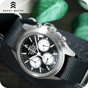�i�o���E�H�b�` NAVAL WATCH Produced by LOWERCASE �N�H�[�c �d�r�� �r���v �u�����h �����Y �N���m�O���t NAVAL WATCH FRXC001 �A�i���O �u���b�N �� ���{�� ������� �h�� �v���[���g �j�� ���p�I