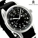 ナバルウォッチ Naval military watch US Army Type クォーツ 電池式 腕時計 ブランド メンズ NAVAL WATCH Mil-01A-BK アナログ ブラック 黒 おしゃれ 防水 プレゼント 男性 実用的