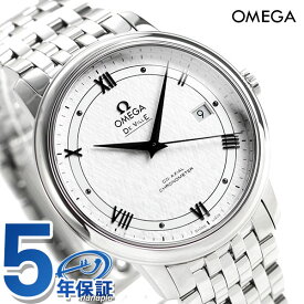 オメガ デビル プレステージ コーアクシャル 39.5mm メンズ 腕時計 424.10.40.20.02.005 OMEGA 新品