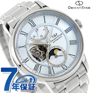 IGgX^[ Classic Collection M45 F7 Mechanical Moon Phase  rv uh Y ʌ [tFCY I[vn[g ւxg ORIENT STAR RK-BT0003L u[  h v[