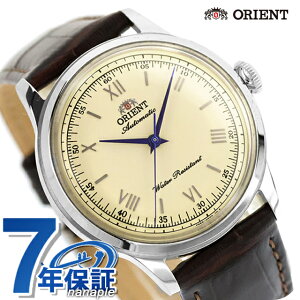 �I���G���g Classic Orient Bambino �������� �r���v �u�����h �����Y ORIENT CLASSIC RN-BB0003Y �A�i���O �A�C�{���[ �_�[�N�u���E�� �� ������� �h�� �v���[���g �j�� ���p�I