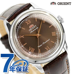 �_10%OFF�N�[�|���^ �I���G���g Classic Orient Bambino �������� �r���v �u�����h �����Y ORIENT CLASSIC RN-BB0004Y �A�i���O �u���E�� �_�[�N�u���E�� ������� �h�� �v���[���g �j�� ���p�I
