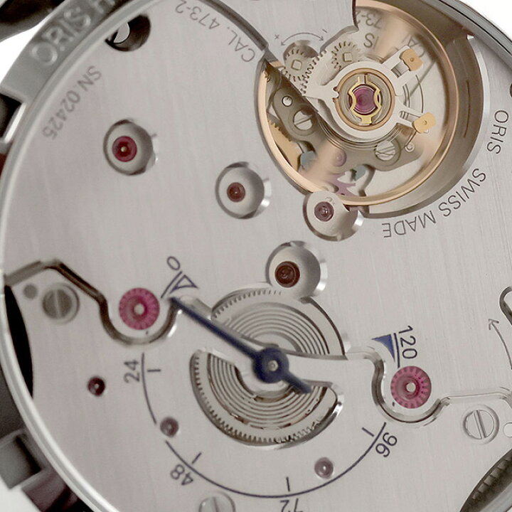 楽天市場】オリス ビッククラウン ポインターデイト 38mm 手巻き 