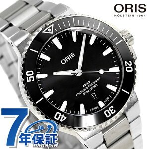�I���X �A�N�C�X �f�C�g 43.5mm �������� �r���v �u�����h �����Y ORIS 01 733 7789 4154-07 8 23 04PEB �A�i���O �u���b�N �� �X�C�X��