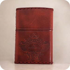 オロビアンコ ライター メンズ レディース ブランド Orobianco 真鍮、牛革 ZIPPO 革巻き ORZ-001 RD レッド 小物