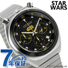 シチズン コレクション レコードレーベル ツノクロノ スター・ウォーズ SWロゴ 流通限定モデル 腕時計 AN3667-58E CITIZEN 記念品 プレゼント ギフト