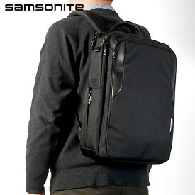 ＼4/27 09:59まで★先着2000円OFFクーポン／ サムソナイト リュック メンズ ブランド Samsonite XBR 2.0 14.1 15.5L ビジネスカバン リュック バックパック リュックサック スクールバッグ リサイクルポリエステル PCバッグ 146509 BLACK バッグ