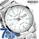 ＼さらに+7倍★7/15限定／ セイコー メカニカル メンズ 腕時計 SEIKO Mechanical 自動巻き SARV001 シルバー 時計 ギフト プレゼント 実用的