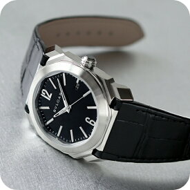 ブルガリ オクト ソロテンポ 自動巻き メンズ 腕時計 ブランド BGO38BSLD BVLGARI ブラック 記念品 プレゼント ギフト