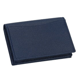 ブルガリ 名刺入れ メンズ ブランド BVLGARI レザー 288287 BL ME ネイビー/グリーン