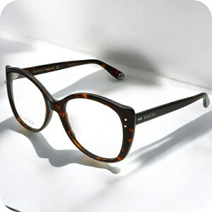 グッチ 眼鏡 レディース ブランド GUCCI GG0474O ブラウン