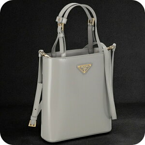 �_10%OFF�N�[�|���^ �v���_ �n���h�o�b�O ���f�B�[�X �u�����h PRADA ���U�[ 1BA401 �O���[ 343920
