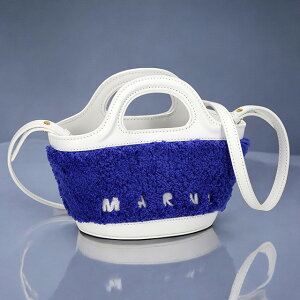 マルニ ハンドバッグ レディース ブランド MARNI BMMP0096Q2-P5441 ブルー/ホワイト