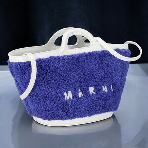 マルニ ハンドバッグ レディース ブランド MARNI BMMP0097Q2-P5441 ブルー/ホワイト