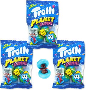 Trolli �g���[�� �v���l�b�g�O�~ 75g Planet Gummi �n�� �O�~ �L�����f�B ASMR ���O�~ �A�� �C�O ���َq