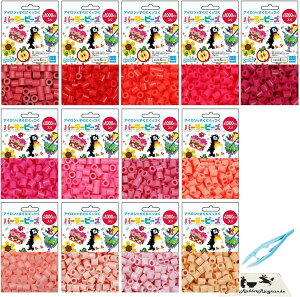 �p�[���[�r�[�Y �P�F �I�ׂ��ނƐ��� �ԐF �������� �s���N �S13�F�I ���� ���� RED PINK �܂Ƃߔ��� �Ɩ��p PERLER BEADS �A�C���� �r�[�Y �s���Z�b�g KAWADA �J���_ 7RabbitRiogrande�I���W�i���X�e�b