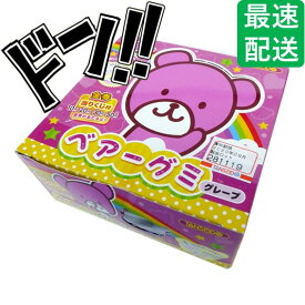 ベアーズグミ グレープ 100個入 丹生堂 グミ 金券 金券付 当たり付き 桃 ぶどう マスカット 果実グミ 果汁 フルーツ 遊べる駄菓子 人気 美味しい イベント 景品 縁日 問屋