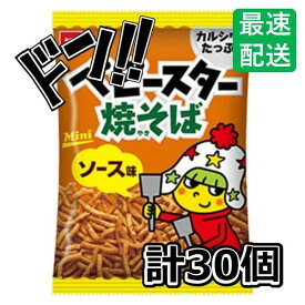 おやつカンパニー ベビースター 焼そばミニ (ソース味 ) 20g×30袋 　駄菓子 スナック 箱買い まとめ買い　味付け　いろいろパック　いろんな味　おつまみ　レシ