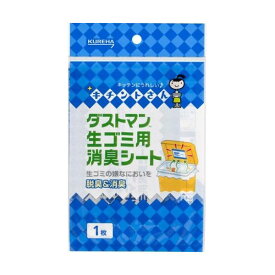 ダストマン 生ゴミ用消臭シート 白 1個 (x 1)　生ゴミ　嫌な臭い　素早く　脱臭　強力消臭　長持ち　貼り付けるだけ　キチントさん　使い捨て　シートタイプ　イ