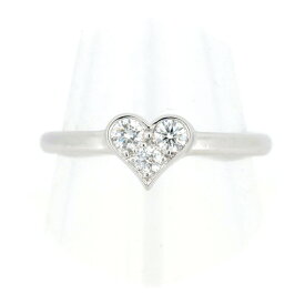 【中古】 ティファニー センチメンタル ハート ダイヤモンド リング 指輪 11.5号 Pt950(プラチナ) 質屋出品 【コンビニ受取対応商品】 ジュエリー