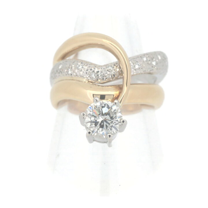 楽天市場】【中古】 石川暢子 ダイヤモンド リング 指輪 1.23CT 0.11CT  